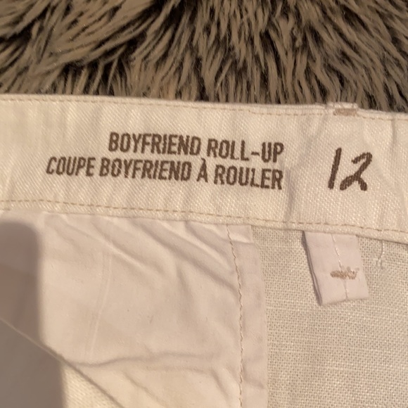 NWTR Khaki by Gap boyfriend roll up short woman 12 - Picture 7 of 10